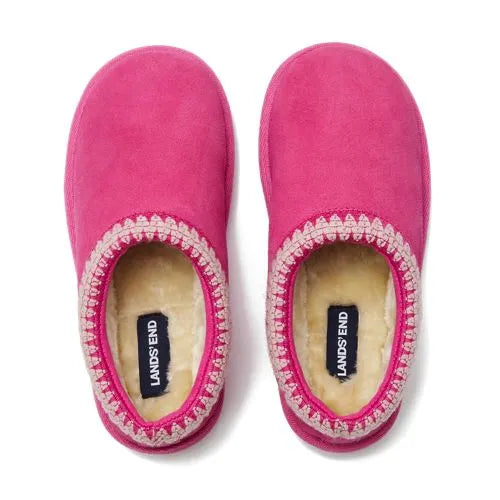 Kids Suede Hearth Slippers