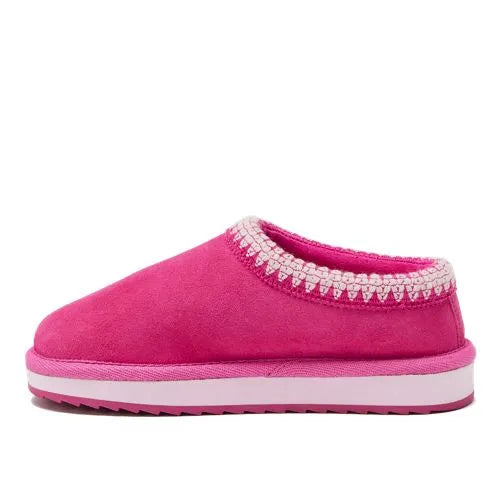 Kids Suede Hearth Slippers
