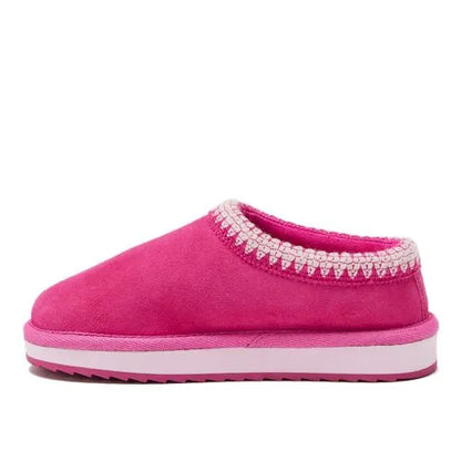 Kids Suede Hearth Slippers