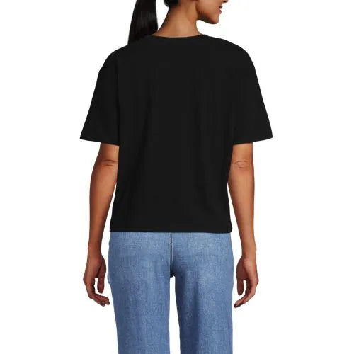 Women's Short Sleeve Slub Jersey T-Shirt
