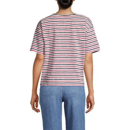 Women's Short Sleeve Slub Jersey T-Shirt
