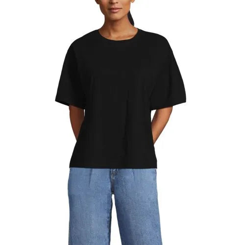 Women's Short Sleeve Slub Jersey T-Shirt