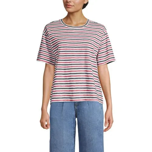 Women's Short Sleeve Slub Jersey T-Shirt