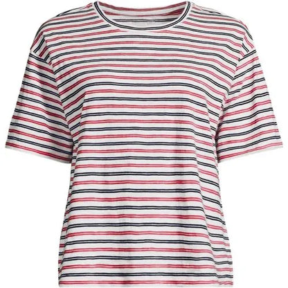 Women's Short Sleeve Slub Jersey T-Shirt