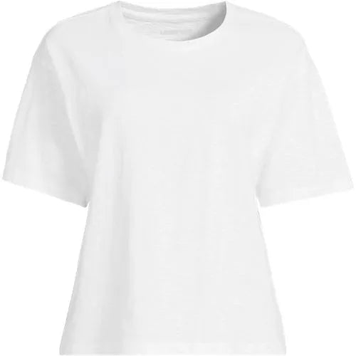 Women's Short Sleeve Slub Jersey T-Shirt