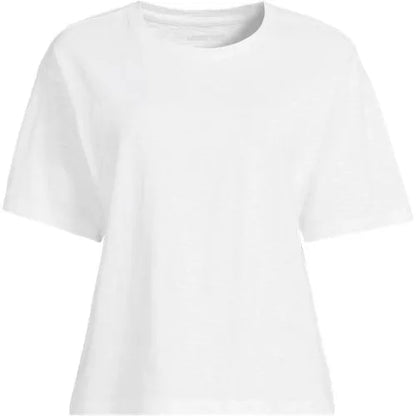 Women's Short Sleeve Slub Jersey T-Shirt