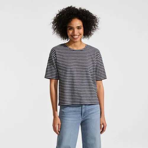 Women's Short Sleeve Slub Jersey T-Shirt