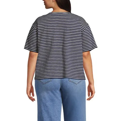 Women's Short Sleeve Slub Jersey T-Shirt