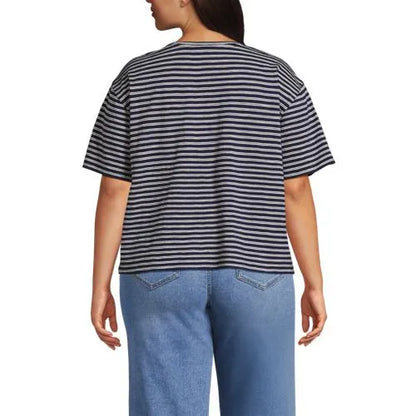 Women's Short Sleeve Slub Jersey T-Shirt