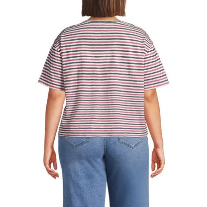 Women's Short Sleeve Slub Jersey T-Shirt