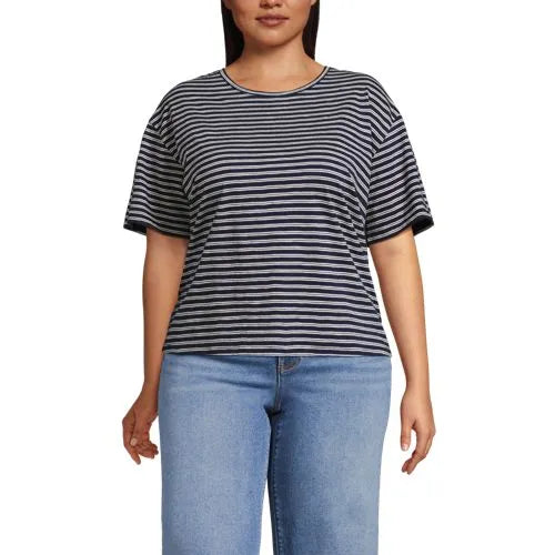 Women's Short Sleeve Slub Jersey T-Shirt