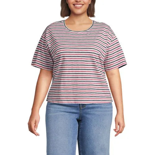 Women's Short Sleeve Slub Jersey T-Shirt