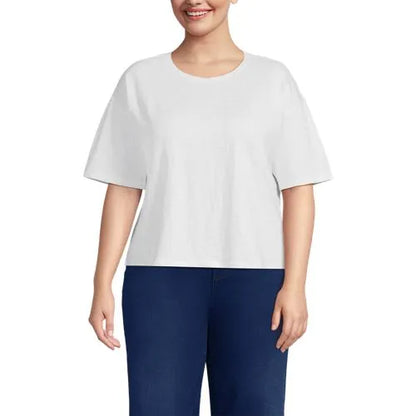Women's Short Sleeve Slub Jersey T-Shirt