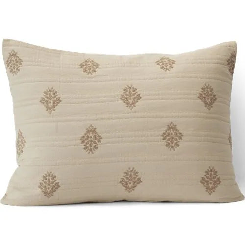 Embroidered Matelasse Bed Coverlet
