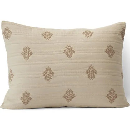 Embroidered Matelasse Bed Coverlet