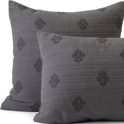 Embroidered Matelasse Bed Coverlet