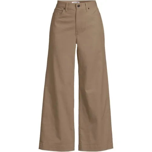 Women's Knockabout Chino High Rise 5 Pocket Wide Leg Crop Pants