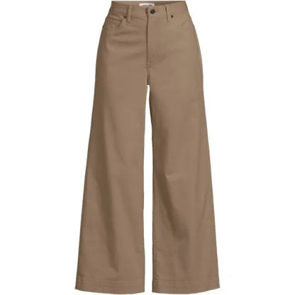 Women's Knockabout Chino High Rise 5 Pocket Wide Leg Crop Pants