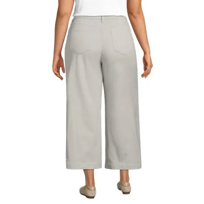 Women's Knockabout Chino High Rise 5 Pocket Wide Leg Crop Pants
