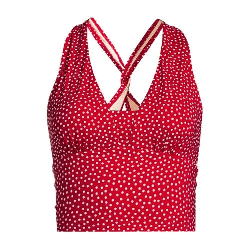 Women's Plus Size Twist Back Midkini