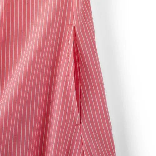 Women's Princess Seamed Cotton Poplin Midi Dress