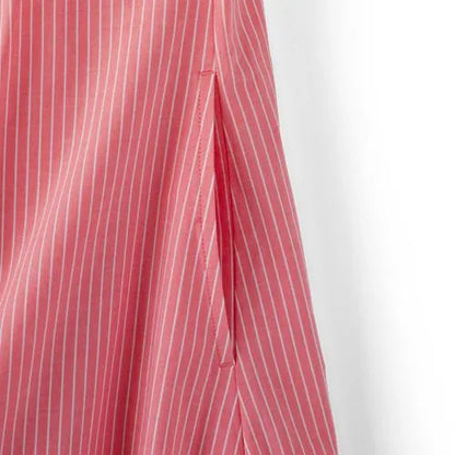 Women's Princess Seamed Cotton Poplin Midi Dress