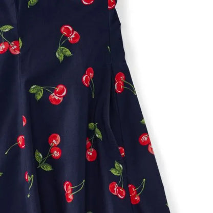 Women's Princess Seamed Cotton Poplin Midi Dress