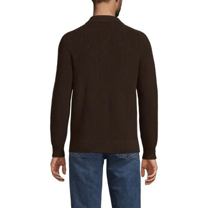 Men's Long Sleeve Drifter Polo Sweater