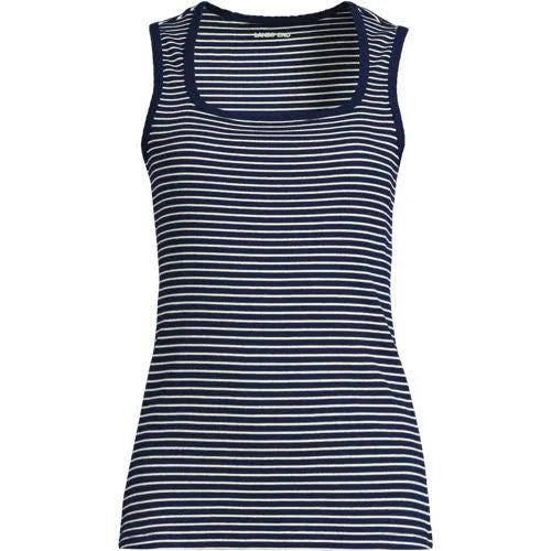 Women's Micro Rib Square Neck Tank