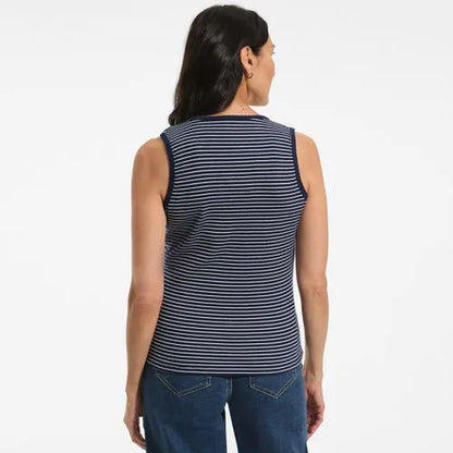 Women's Micro Rib Square Neck Tank