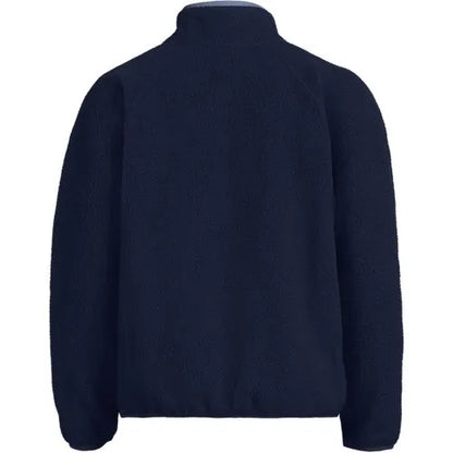 Unisex Snap Neck Fleece Pullover