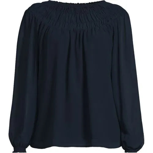 Women's Chiffon Scoop Neck Blouse