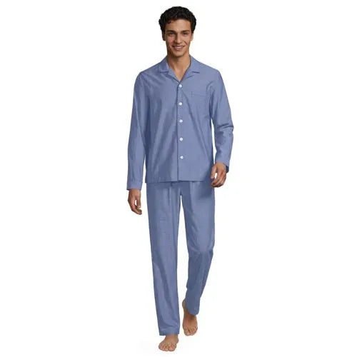 Men's Long Sleeve Essential Pajama Set