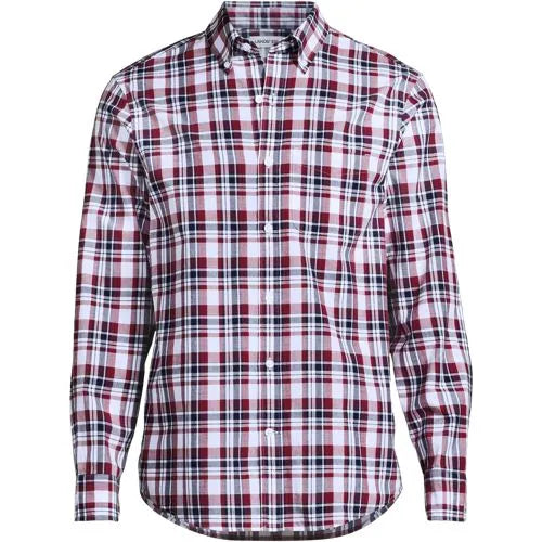 Men's Long Sleeve Madras Shirt