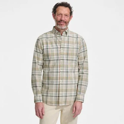 Men's Long Sleeve Madras Shirt