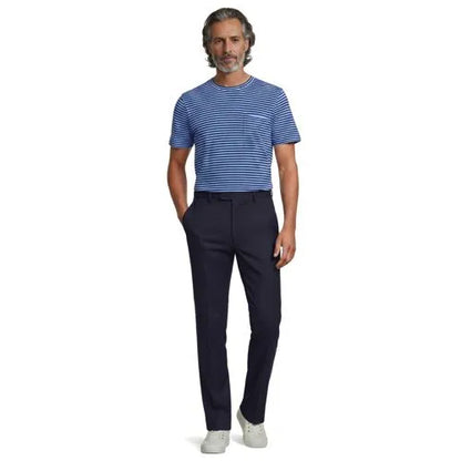 Men's Classic Fit Linen Blend Polished Trouser
