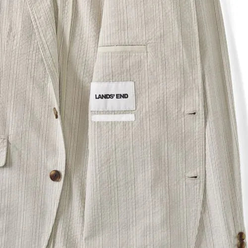 Men's Classic Fit Seersucker Blazer