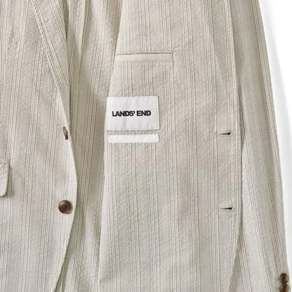 Men's Classic Fit Seersucker Blazer