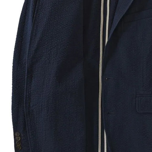 Men's Classic Fit Seersucker Blazer