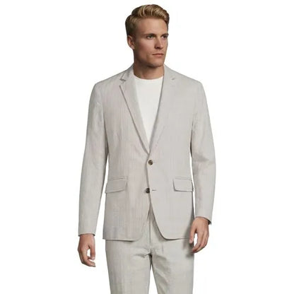 Men's Classic Fit Seersucker Blazer