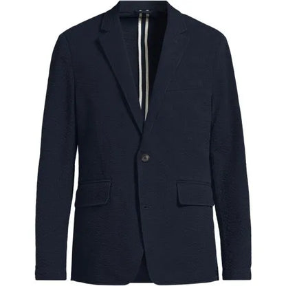 Men's Classic Fit Seersucker Blazer