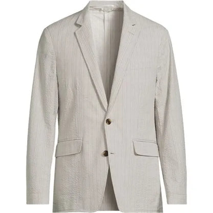 Men's Classic Fit Seersucker Blazer