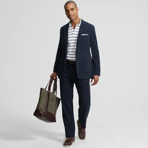 Men's Classic Fit Seersucker Blazer