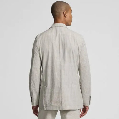 Men's Classic Fit Seersucker Blazer