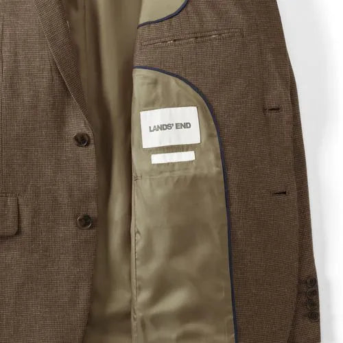 Men's Classic Fit Linen Blend Blazer