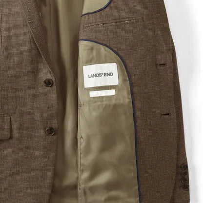 Men's Classic Fit Linen Blend Blazer