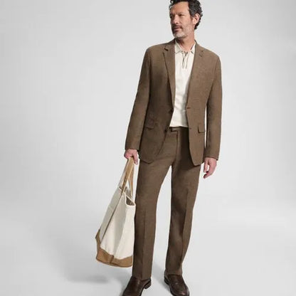 Men's Classic Fit Linen Blend Blazer