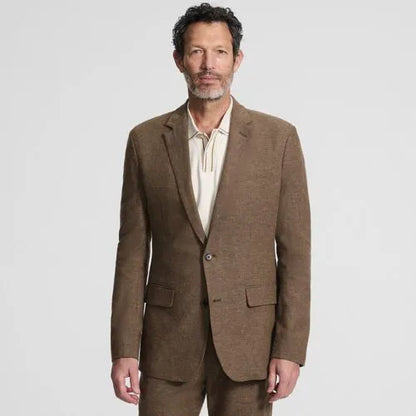 Men's Classic Fit Linen Blend Blazer
