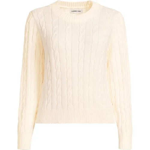 Women's Drifter Classic Cable Crew Neck Sweater