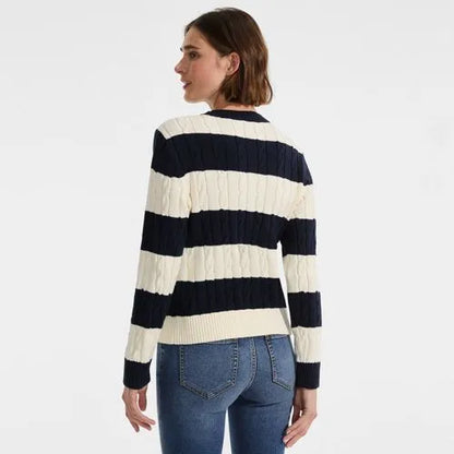 Women's Drifter Classic Cable Crew Neck Sweater